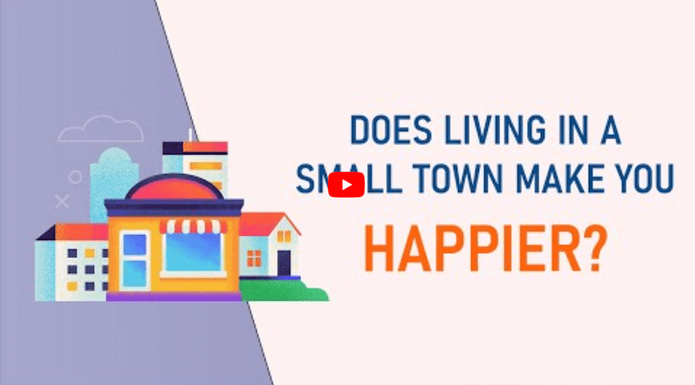 Are Small Towns Are Better? Happiness in Small Town America