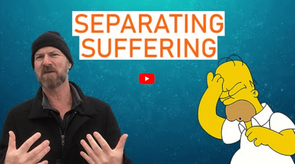 Dealing with Suffering — You Are Not Your Pain!!!