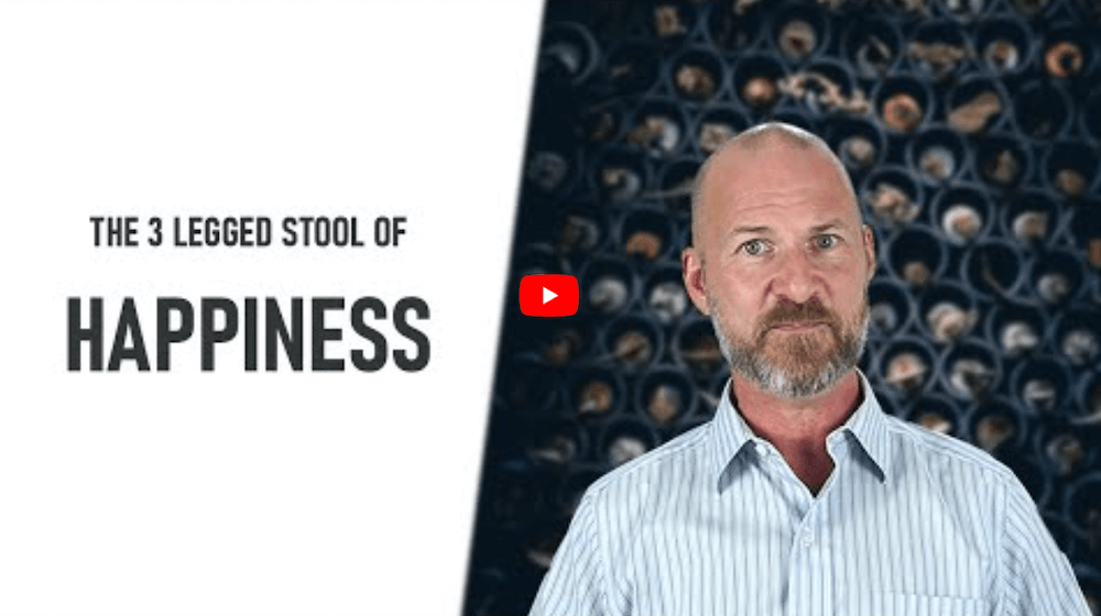 Understanding Happiness – The 3 Legged Stool of Happiness