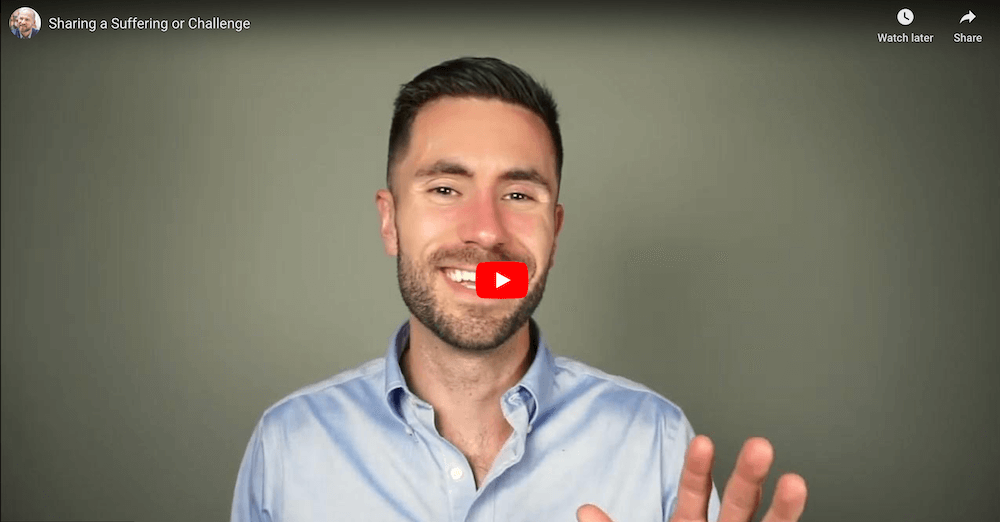 Sharing a Suffering or Challenge